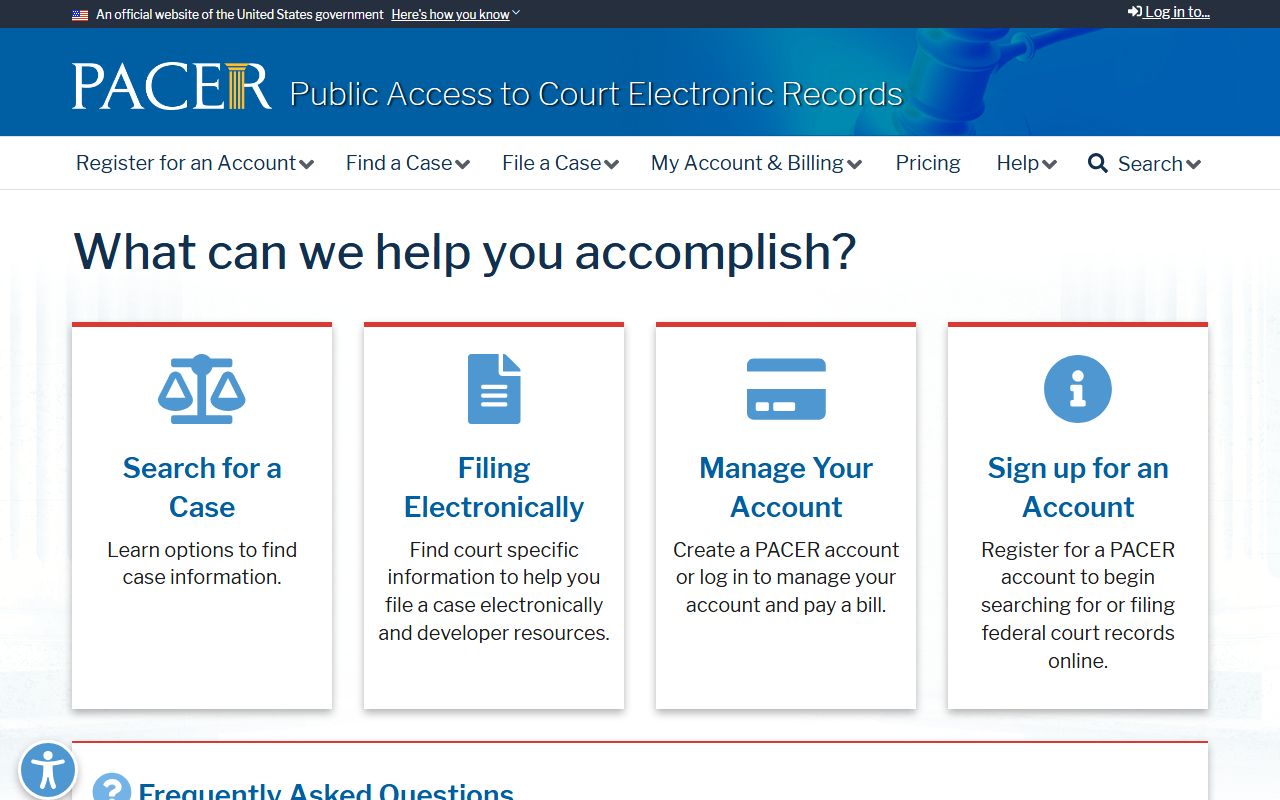 Stoddard County Circuit Clerk records PACER federal court source