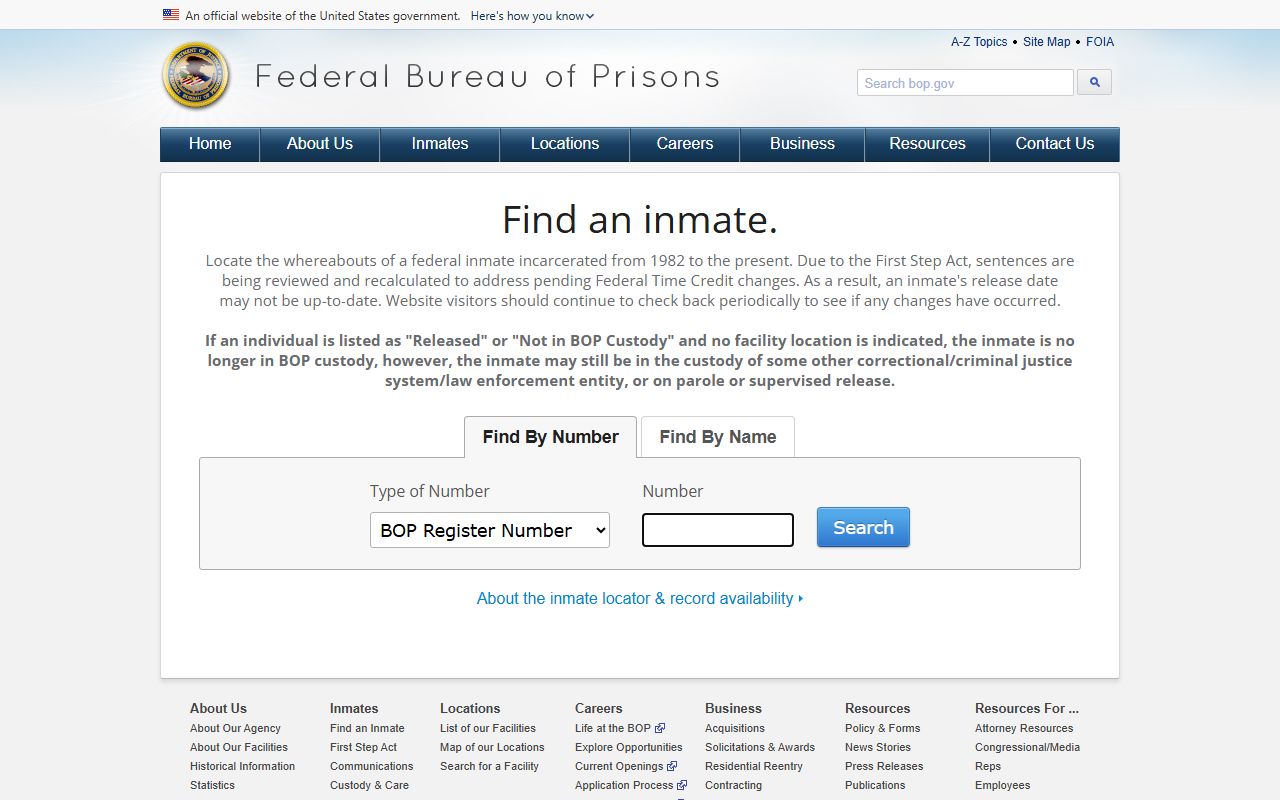 Stoddard County Circuit Court records Federal Bureau of Prisons source